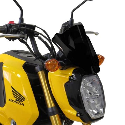 Powerbronze Low Naked Low Solid Black Screen Honda Msx125 Grom