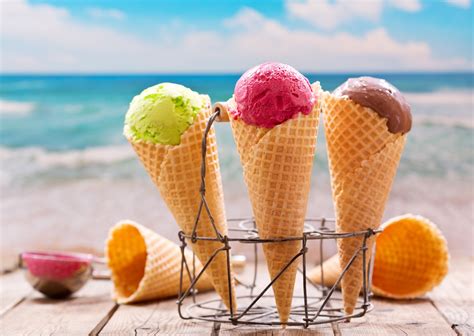 Food Sweets Ice Cream Depth Of Field Hd Wallpaper