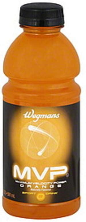 Wegmans Orange Sport Drink 20 Oz Nutrition Information Innit