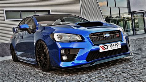 Lame De Pare Chocs Avant V Subaru Impreza Mk Wrx Sti Su Im Wrx