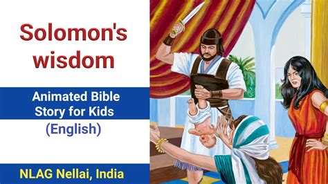 Wisdom Of Solomon Animated Bible Story For Kids Story Of Solomon