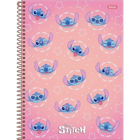 Caderno Mat Rias Stitch Shopee Brasil