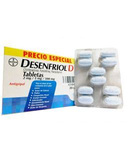 Precio Desenfriol D Mg Mg Mg Tabletas Farmalisto Mx