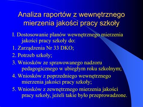 Ppt Doskonalenie Sprawowania Nadzoru Pedagogicznego Powerpoint