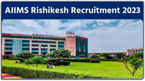 AIIMS Rishikesh Recruitment 2023 Out ANM Staff Nurse Posts