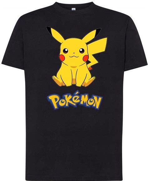 Koszulka Dzieci Ca T Shirt Pokemon Pikachu Cm Cm Dla Dzieci