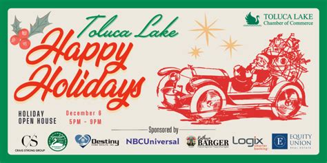 Toluca Lake Holiday Open House - Toluca Lake Chamber of Commerce