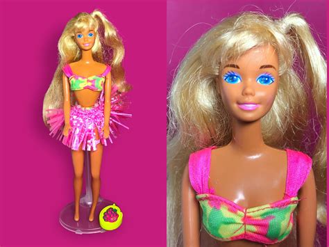 Hawaiian Fun Barbie With Accessories S Mattel Etsy Hawaiian