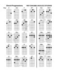 Ukulele Chord Progressions Chart - Edit, Fill, Sign Online | Handypdf