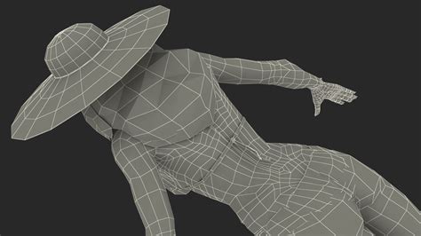 Bikini Woman Rigged 3D Model 209 Max Free3D