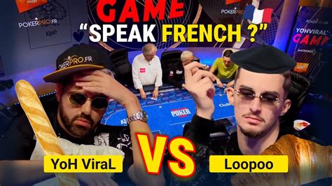 POUR UNE FOIS DANS MA VIE YoHViraL CALL 27 000 face à Loopoo