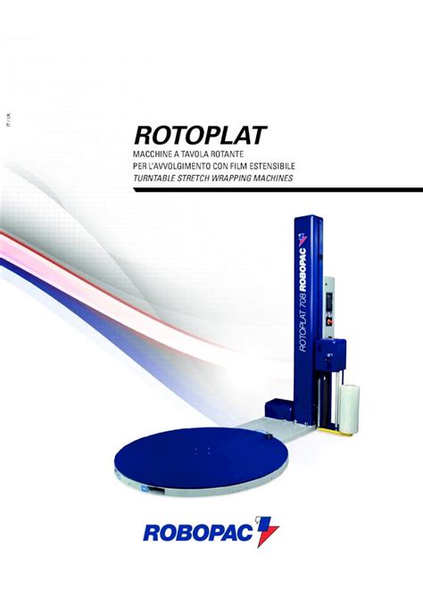 PDF ROTOPLAT Robopac ROBOPAC Robopac fondata nel 1982 è leader