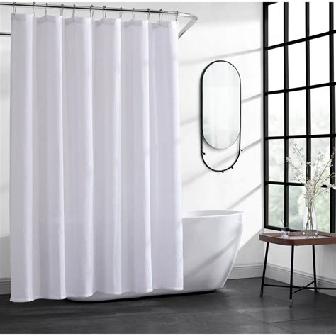 Kenneth Cole Waffle Solid Single Shower Curtain And Reviews Wayfair