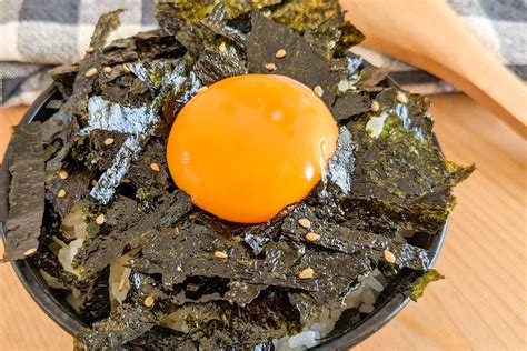 気軽に簡単絶品料理究極の海苔卵かけご飯 話題の画像プラス