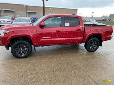 2021 Barcelona Red Metallic Toyota Tacoma Sr5 Double Cab 4x4 140437939