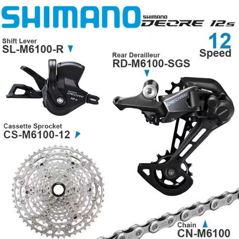 Shimano Deore M Groupset Speed Mtb M Shifter Rear Derailleur