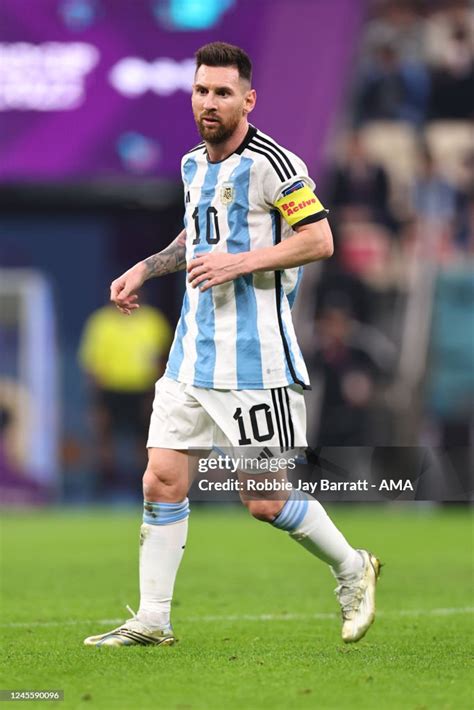 Lionel Messi Of Argentina During The Fifa World Cup Qatar 2022 Semi News Photo Getty Images