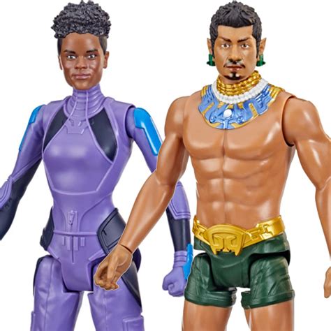 Black Panther Titan Hero Series 12-Inch Action Figures Wave 4 Set of 2