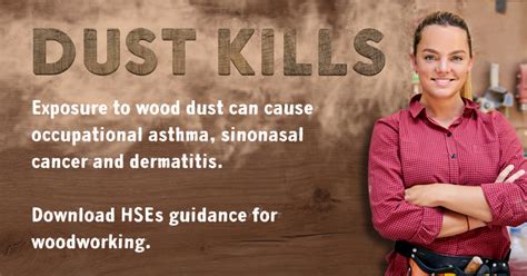 Wood Dust Campaign Assets Work Right To Keep Britain Safe