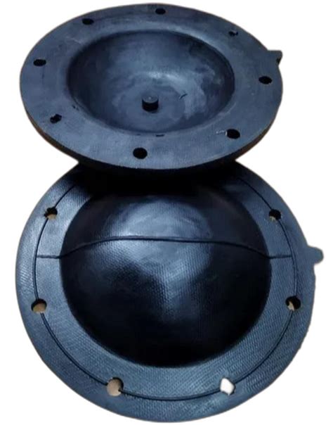 Black Epdm Rubber Diaphragm For Industrial Round At Piece In