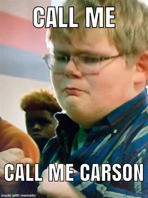 Brooooo I found call me Carson on Netflix!!!!! 👍 : r/CallMeCarson