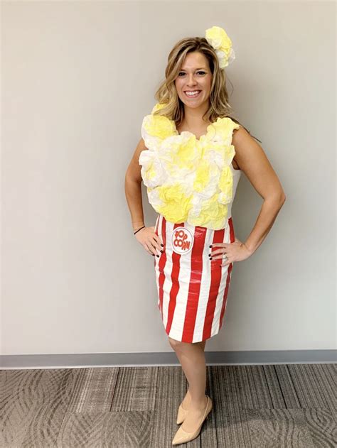 diy popcorn halloween costume diy halloween costumes  women work