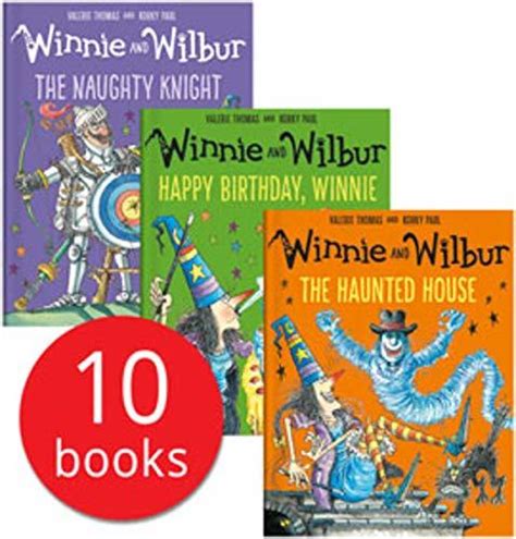 Winnie And Wilbur 10 Books Collection Set Series 3 Valeria Thomas By