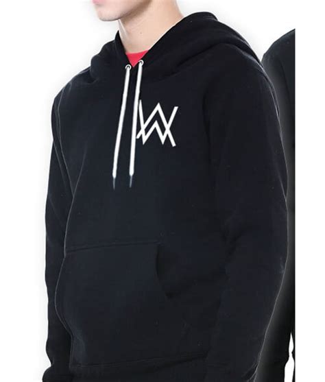 Black Pullover Alan Walker Hoodie - Jackets Expert