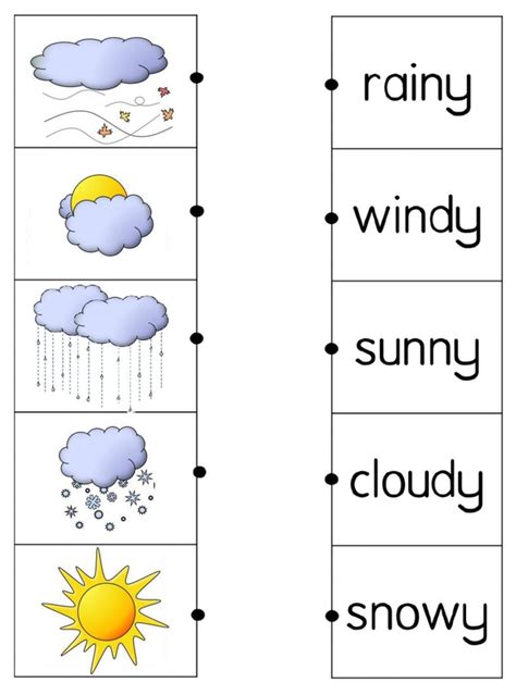 Free Printable Weather Worksheets For Preschool The Keeper Of Worksheets Library