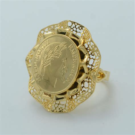 Buy Napoleon Coin Ring For Womenarab Middle Eastern