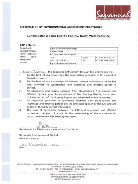 Fillable Online Details Of Eap And Declaration Of Interest Doc Template