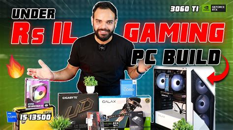 2K Gaming 4K Video Editing PC Build Under Rs 1 Lakh Intel I5 13500