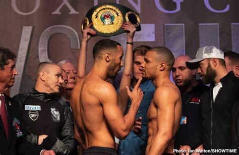 James DeGale Vs. Chris Eubank Jr - Official Weigh-in Results - Boxing ...