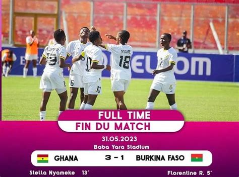 Ghana Ease Past Burkina Faso Into WAFU B U 20 Women S Cup Final