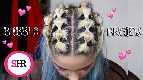 Bubble Braids Hair Tutorial Sophie Hannah Richardson Youtube