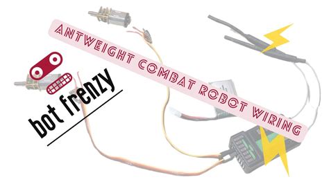 Antweight Combat Robot Wiring YouTube