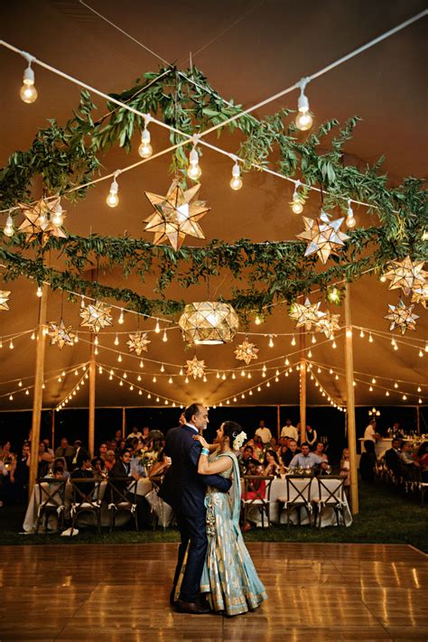 Outdoor Wedding Tent Lighting