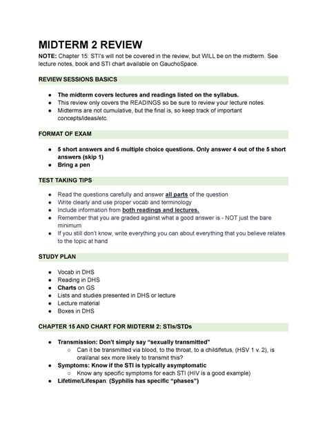 Soc 152a Midterm 2 Study Guide Midterm 2 Review Note Chapter 15