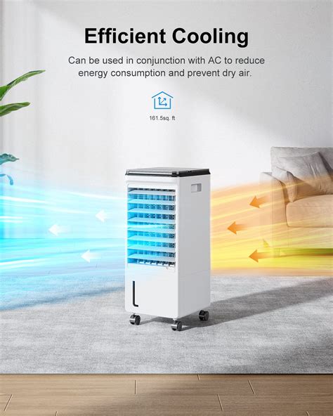 Cozzyben Air Conditioner Portable For Room 3 In 1 Evaporative Air Cooler Windowless Ac Fan For