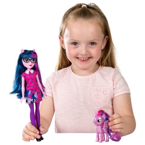 My Little Pony Equestria Girls Doll & Pony Twilight Sparkle | Smyths ...