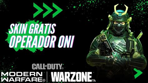 Skin Gratis De Operador Oni Para Warzone Y Modern Warfare Ii