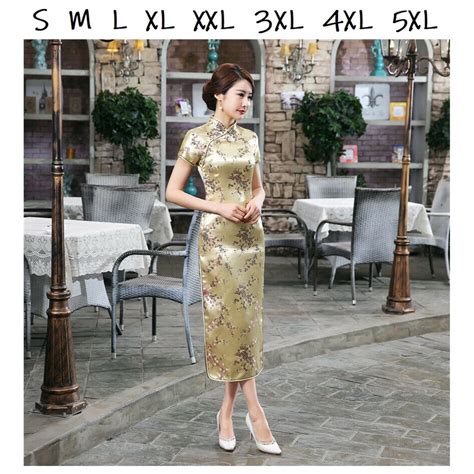 Jual Dress Cheongsam Qipao Ceongsam Cewek Wanita Dress Tradisional