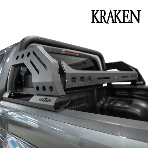 Barra Antivuelco Negra Parrilla Kraken Para Ranger 2013 2022