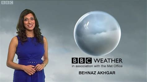 UK Regional News Caps: Behnaz Akhgar - BBC Wales weather