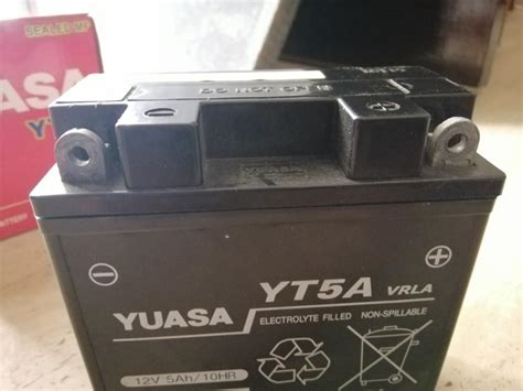 Fz16 YUASA BATTERY Motorcycles Motorcycle Accessories On Carousell