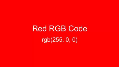 Red Color, Hex and RGB values | CSSColors.com