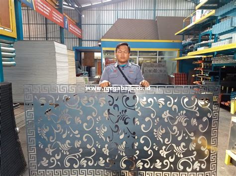 Plat Cutting Siap Kirim Ke Pegunungan Bintang