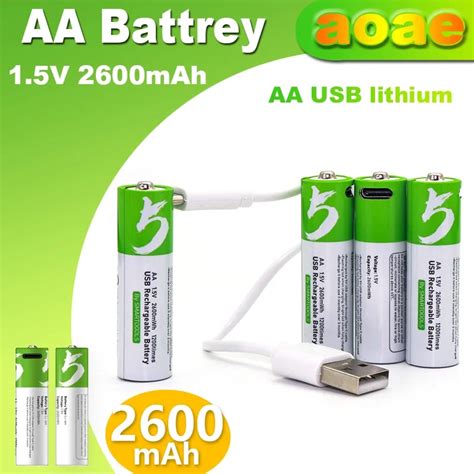 Batterie Aa 1 5 V Wiederauf Ladbare Batterie Aa Unterst Tzt Das Direkte