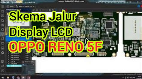 Skema Jalur Display LCD OPPO RENO 5F YouTube