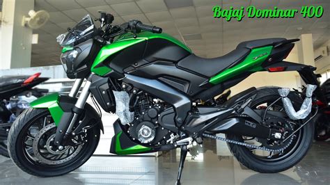 2021 Bajaj Dominar 400 Aurora Green Color Best Touring Bike Of India